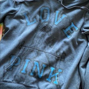 {pink} love pink hoodie